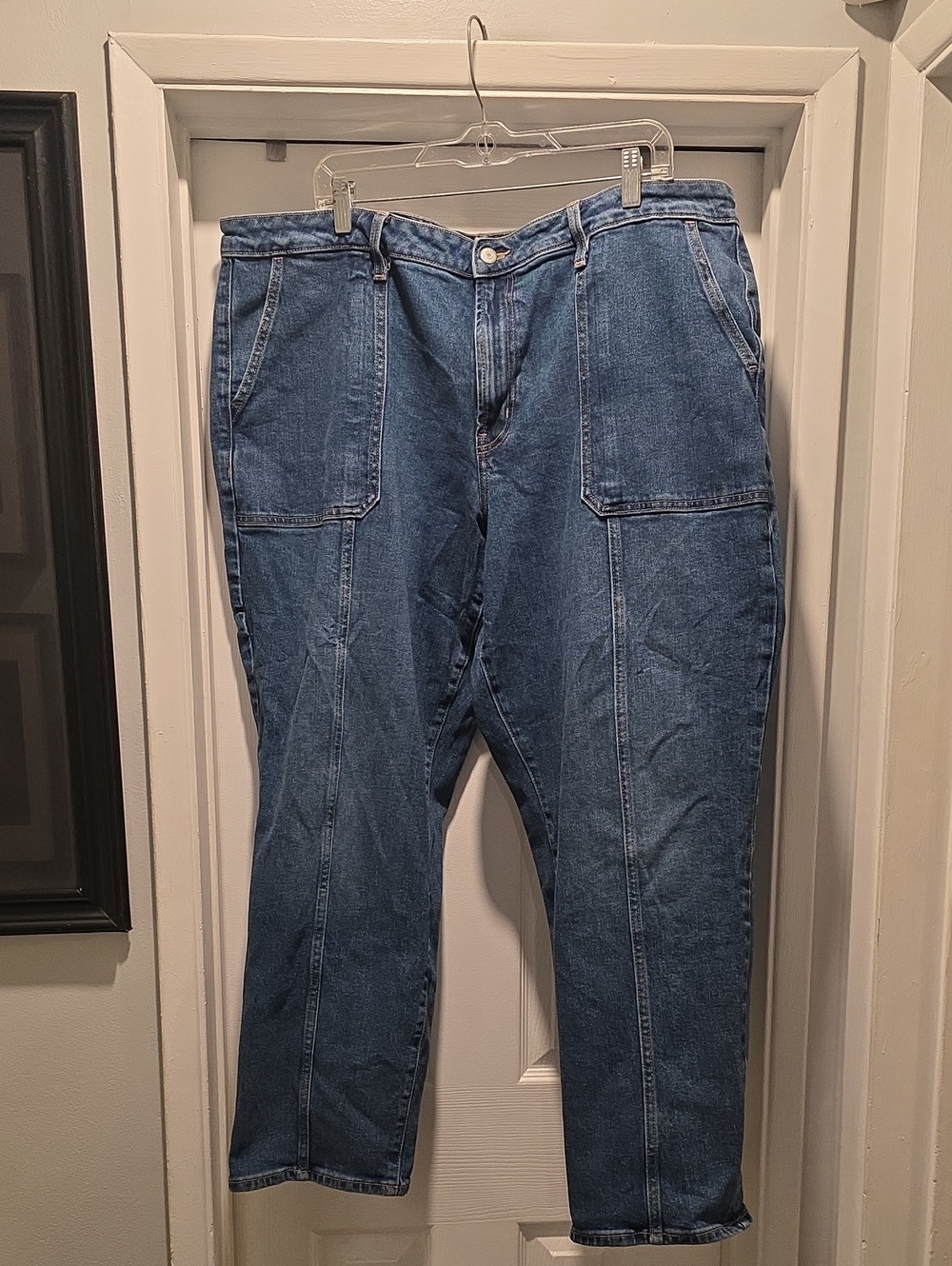 Old Navy Dark Blue Relaxed Jeans
